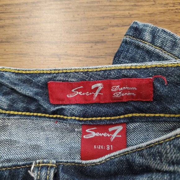 Seven 7 Boot Cut Jeans with detailed back pocket and design - 31 - Picture 4 of 9